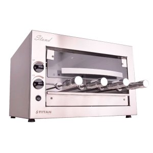Churrasqueira Forno a Gás Bancada 4 Espetos Stand Tipo de Gás - Voltagem:glp - 127v
