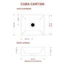 Ver imagem 4 de Kit Cuba Rt30 Riviera com Válvula Botão
