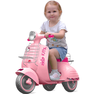 Moto Scooter Eletrica Bandeirante Lambreta Vespa Hello Kitty 6v