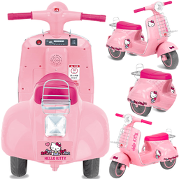Moto Scooter Eletrica Bandeirante Lambreta Vespa Hello Kitty 6v - 2