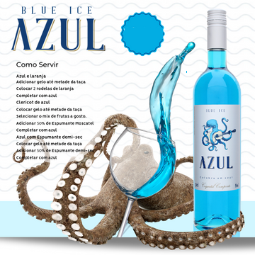 Azul Ice - Blue Wine Casa Motter 750ml 