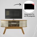 Ver mais imagens de Rack Bancada 2 Portas para Tv de 55 Polegadas Atlanta - Cumaru/opala