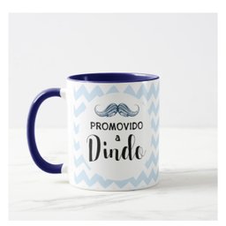 Caneca Personalizada Presente Batizado Promovido a Dindo - 1