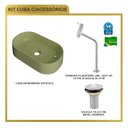 Ver mais imagens de Kit Cuba Ov42 Laila com Torneira Link 1062 e Válvula Metal
