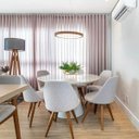 Ver imagem 5 de Mesa de Jantar Cone Redonda 150 Cm Laqueada Linn Design Decor Branco