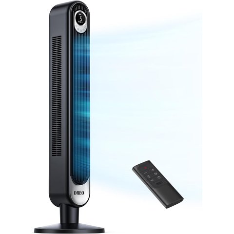 Dreo Sugoal Ventilador de Torre de 106,6cm com 6 Velocidades