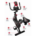 Ver mais imagens de Bicicleta Ergométrica Spinning Residencial Ajustável até 120kg – Compacta e Prática