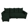 Sofá Rafa Com Chaise - Suede Verde - 2