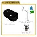 Ver mais imagens de Kit Cuba Ov42 Laila com Torneira Link 1062 e Válvula Click