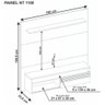 Painel Nt1100 160cm para Tv até 65 Polegadas Notável - 6