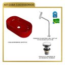 Ver mais imagens de Kit Cuba Ov42 Laila com Torneira Link 1062 e Válvula Click