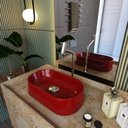 Ver imagem 1 de Kit Cuba Ov42 Laila com Torneira Link 1062 e Válvula Click