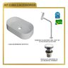 Kit Cuba Ov42 Laila com Torneira Link 1062 e Válvula Click - 8