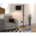 Ver imagem 4 de Luminária De Chão Articulável Abajur Flexível Quarto/sala:Preto