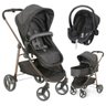 Carrinho Moises Olympus Preto + Bebe Conforto - Galzerano - 1