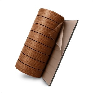 Painel Ripado Pvc Autocolante 3 Metros X 0,40cm