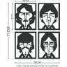 Quadro Decorativo The Beatles Rock Kit Quadros Decorativos - 3