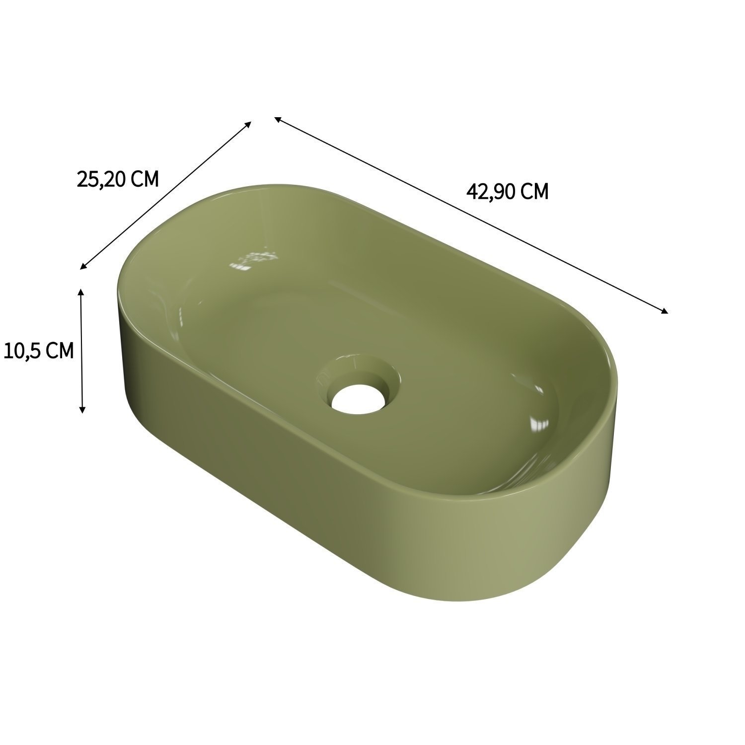 Kit Cuba Ov42 Laila com Válvula Metal e Sifão com Flexível - 4