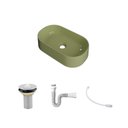 Ver imagem 3 de Kit Cuba Ov42 Laila com Válvula Metal e Sifão com Flexível