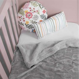Manta Infantil Sherpam Ferrete - Cinza - 2