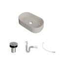 Ver imagem 3 de Kit Cuba Ov42 Laila com Válvula Botão e Sifão com Flexível