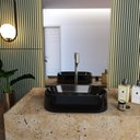Ver imagem 2 de Kit Cuba Ov42 Laila com Válvula Botão e Sifão com Flexível