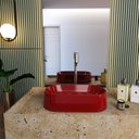 Ver imagem 2 de Kit Cuba Ov42 Laila com Válvula Botão e Sifão com Flexível