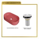 Ver imagem 7 de Kit Cuba Ov42 Laila com Válvula Metal