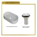Ver imagem 7 de Kit Cuba Ov42 Laila com Válvula Metal