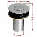 Ver imagem 6 de Kit Cuba Ov42 Laila com Válvula Botão