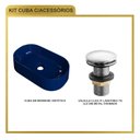 Ver imagem 7 de Kit Cuba Ov42 Laila com Válvula Click