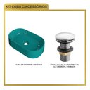 Ver imagem 7 de Kit Cuba Ov42 Laila com Válvula Click