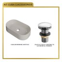 Ver imagem 7 de Kit Cuba Ov42 Laila com Válvula Click