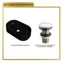 Ver imagem 7 de Kit Cuba Ov42 Laila com Válvula Click