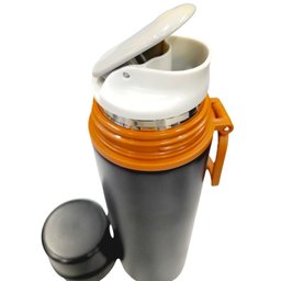 Garrafa Térmica com Copo 450ml 2443694 Preto - Quanhe - 3