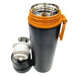 Garrafa Térmica com Copo 450ml 2443694 Preto - Quanhe - 4