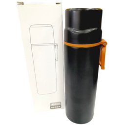 Garrafa Térmica com Copo 450ml 2443694 Preto - Quanhe - 5