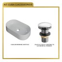 Ver imagem 7 de Kit Cuba Ov42 Laila com Válvula Click