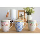 Ver imagem 5 de 4 Canecas de Porcelana para Chá 310ml com Tampa e Filtro Inox Infusoor Lyor Rosa