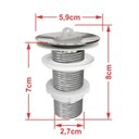 Ver imagem 7 de Kit Cuba Rt30 Riviera com Torneira Link 1062 e Válvula Metal