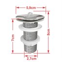 Ver imagem 7 de Kit Cuba Rt30 Riviera com Torneira Link 1062 e Válvula Metal