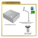 Ver mais imagens de Kit Cuba Rt30 Riviera com Torneira Link 1062 e Válvula Metal