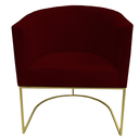 Ver imagem 2 de Kit 02 Poltronas Paola Sued Marsala - D'Classe Decor