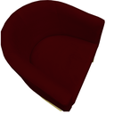 Ver imagem 3 de Kit 02 Poltronas Paola Sued Marsala - D'Classe Decor