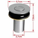 Ver imagem 7 de Kit Cuba Rt30 Riviera com Torneira Link 1062 e Válvula Botão