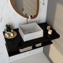 Ver imagem 1 de Kit Cuba Rt30 Riviera com Torneira Link 1062 e Válvula Botão