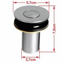 Ver imagem 7 de Kit Cuba Rt30 Riviera com Torneira Link 1062 e Válvula Botão