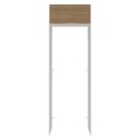 Ver imagem 6 de Porta-geladeira 73 Cm 1 Porta Basculante Branco/rustic Stella Madesa