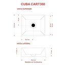 Ver imagem 5 de Kit Cuba Rt30 Riviera com Torneira Link 1062 e Válvula Click