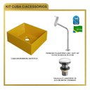 Ver mais imagens de Kit Cuba Rt30 Riviera com Torneira Link 1062 e Válvula Click